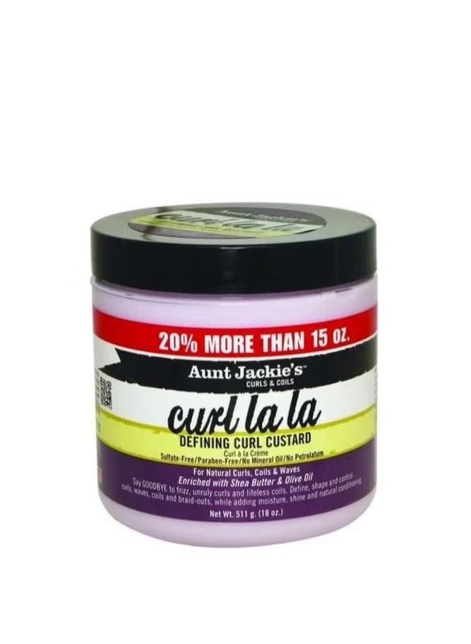 كيرل لا لا كريم تحديد تجعيدات الشعر للشعر المجعد والمتموج – 511 غ